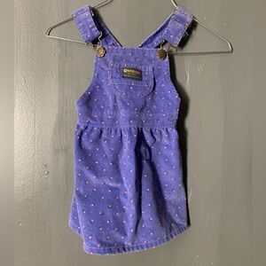 Corduroy Overall Dress